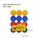 Velón Bendiciones (15 paquetes x 12 unidades)