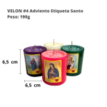 Velon #4 Adviento con santo