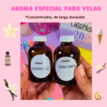 Aroma para velas frascos x50ml